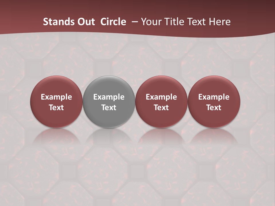 Faience Carreaux Texture PowerPoint Template