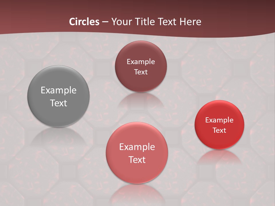Faience Carreaux Texture PowerPoint Template