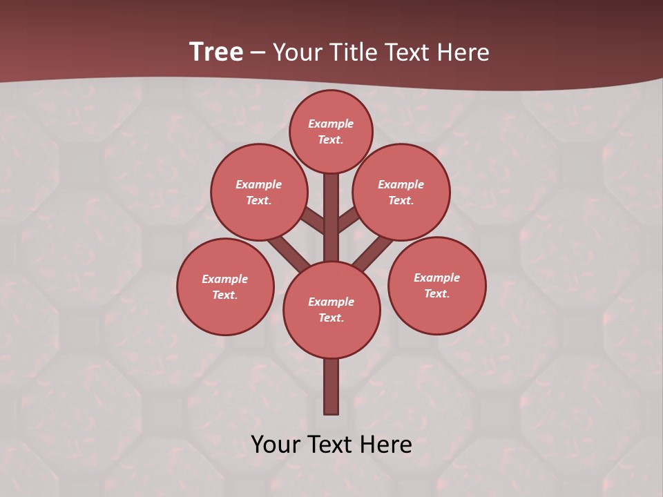 Faience Carreaux Texture PowerPoint Template