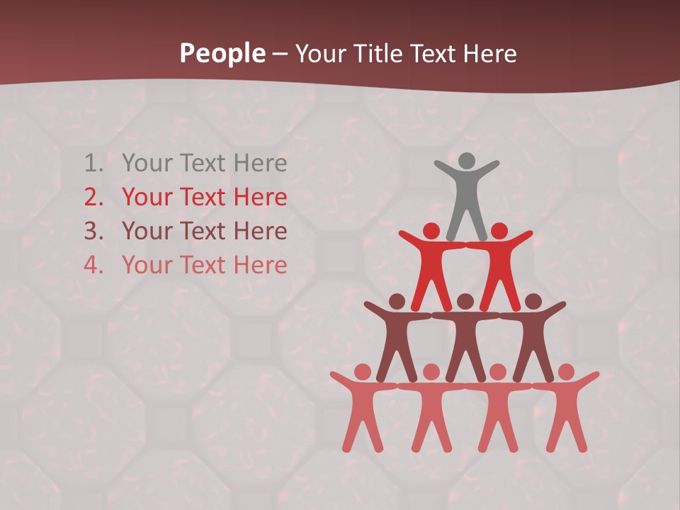 Faience Carreaux Texture PowerPoint Template