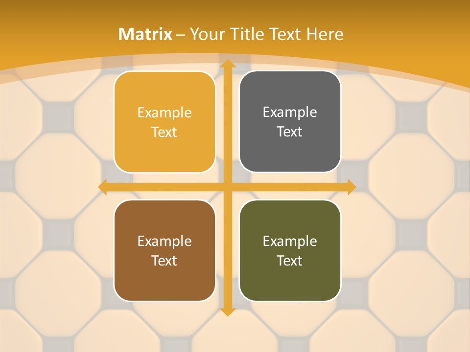 Tile Font Patterns PowerPoint Template