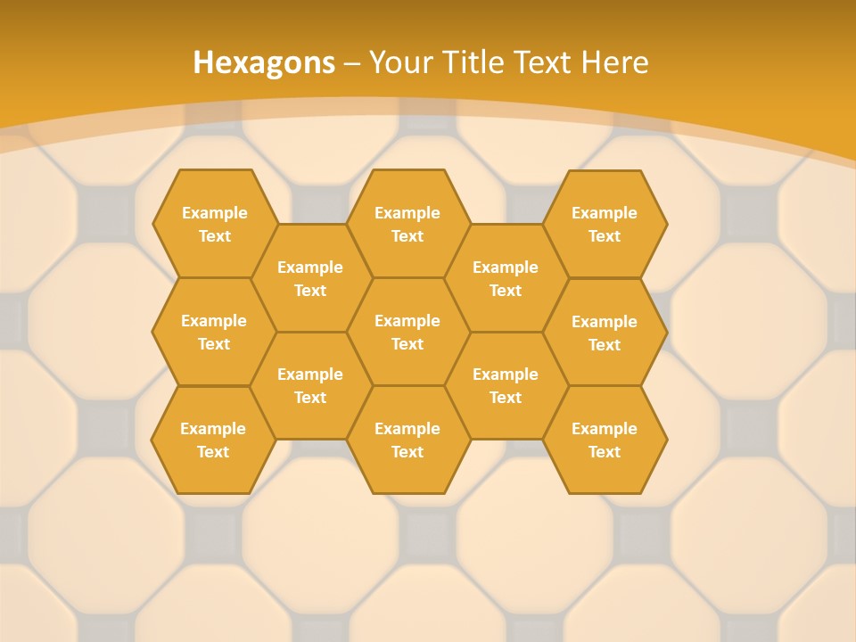 Tile Font Patterns PowerPoint Template