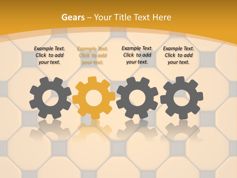 Tile Font Patterns PowerPoint Template