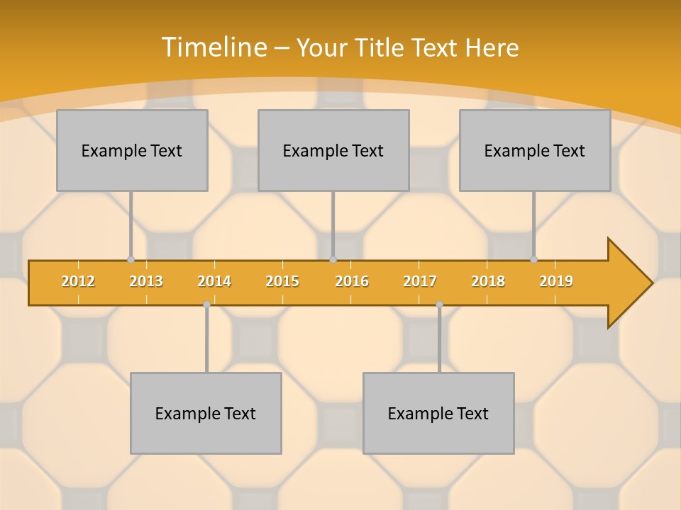 Tile Font Patterns PowerPoint Template