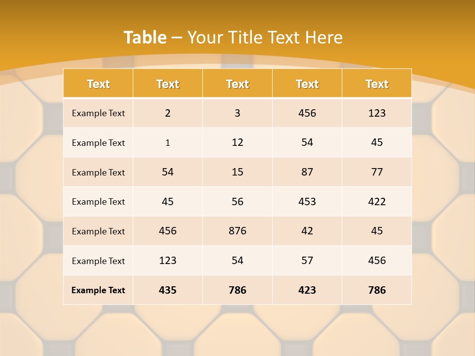 Tile Font Patterns PowerPoint Template