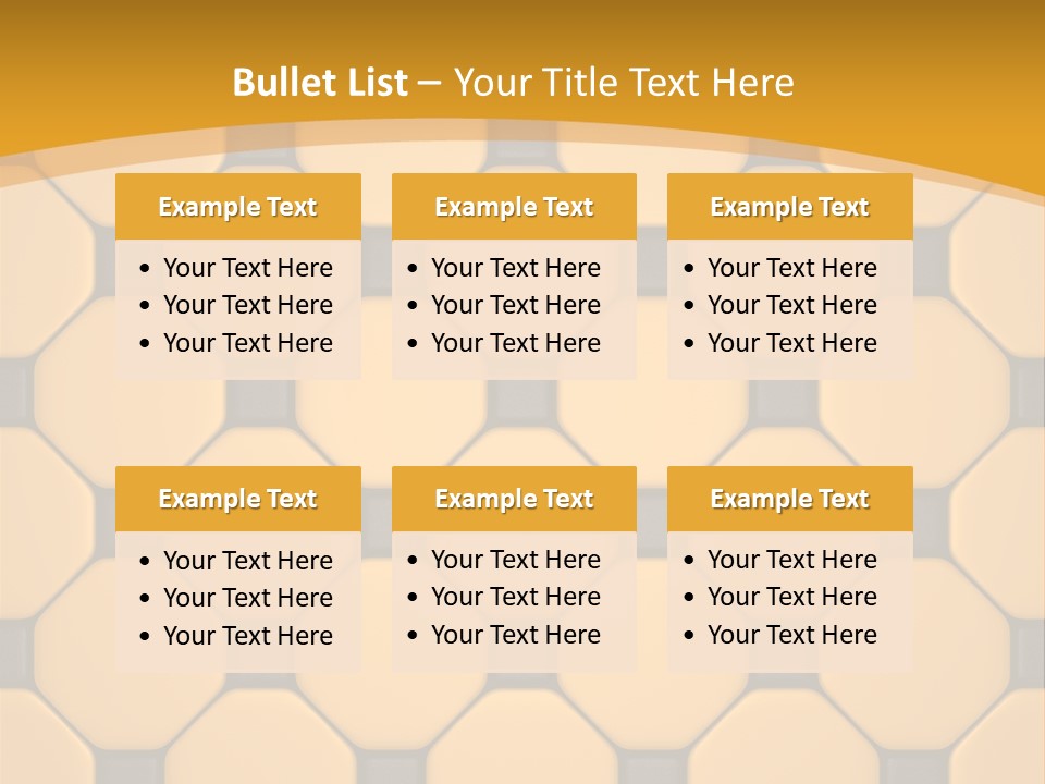 Tile Font Patterns PowerPoint Template