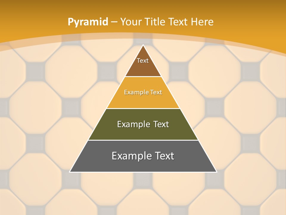 Tile Font Patterns PowerPoint Template