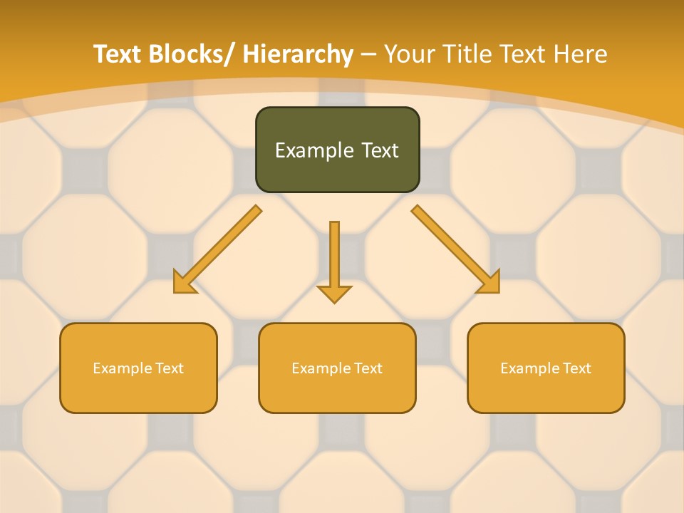 Tile Font Patterns PowerPoint Template