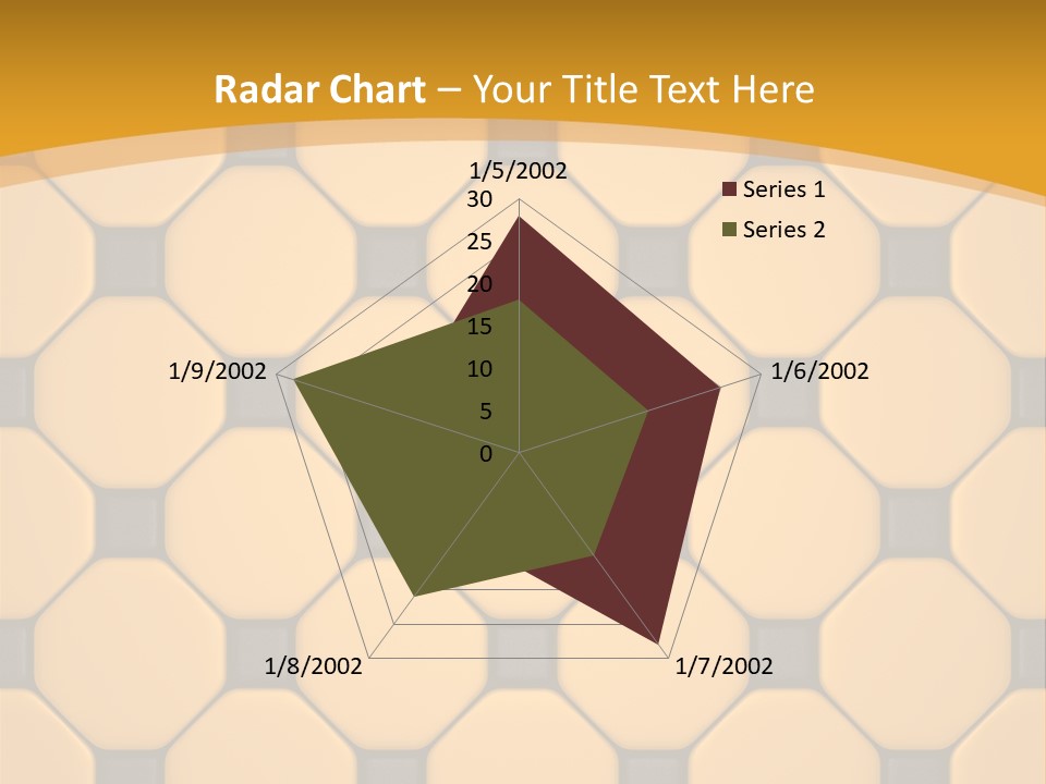 Tile Font Patterns PowerPoint Template