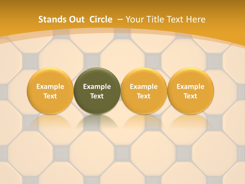 Tile Font Patterns PowerPoint Template