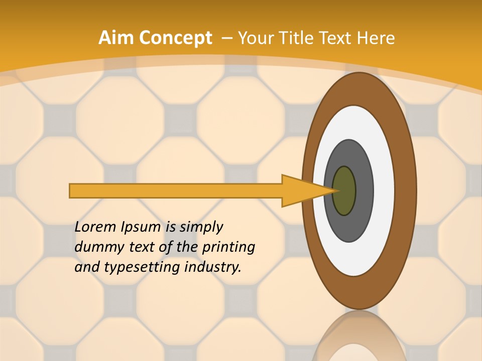 Tile Font Patterns PowerPoint Template