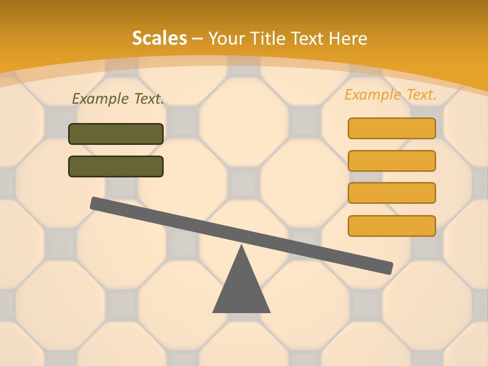 Tile Font Patterns PowerPoint Template