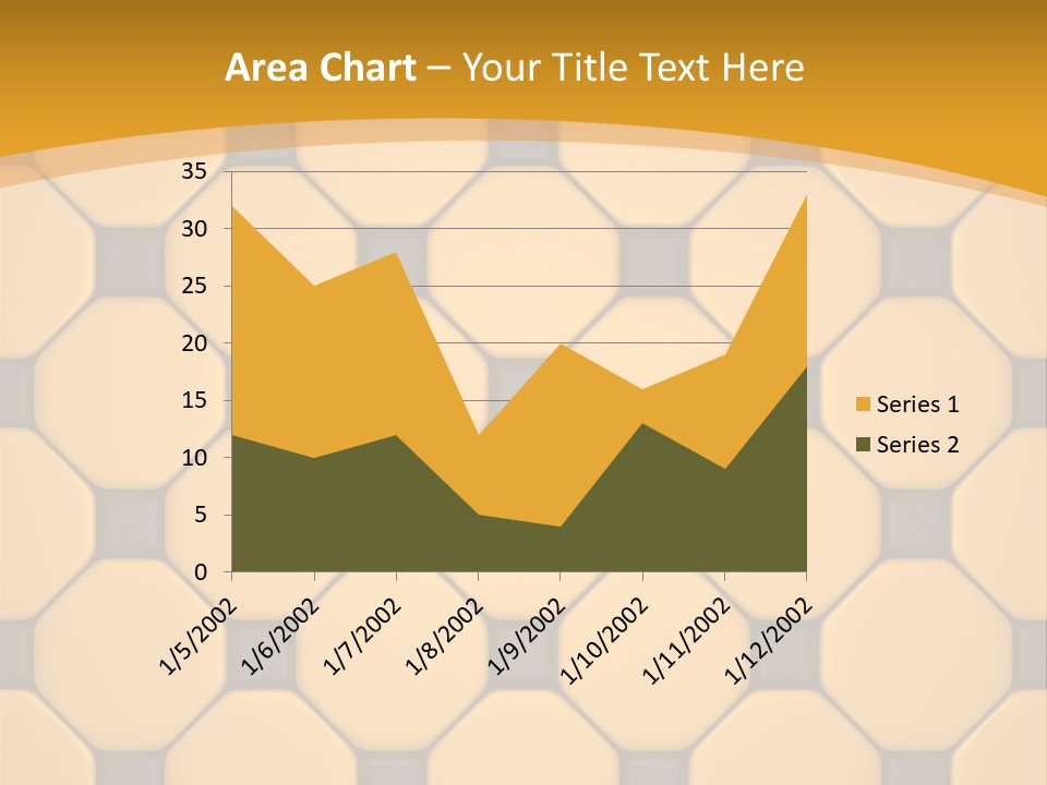 Tile Font Patterns PowerPoint Template