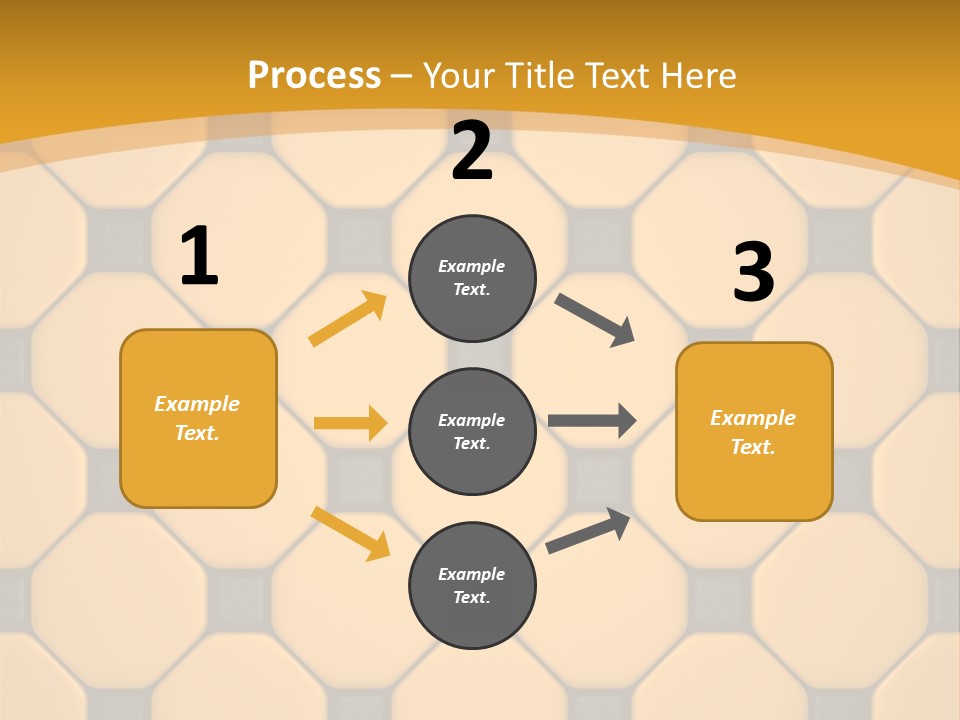 Tile Font Patterns PowerPoint Template