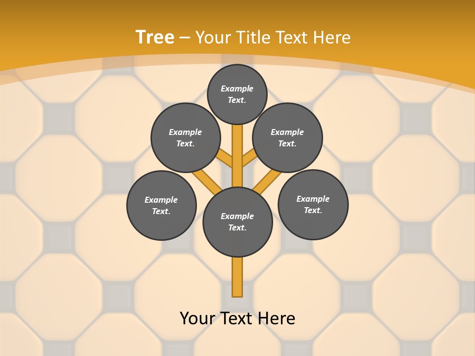 Tile Font Patterns PowerPoint Template