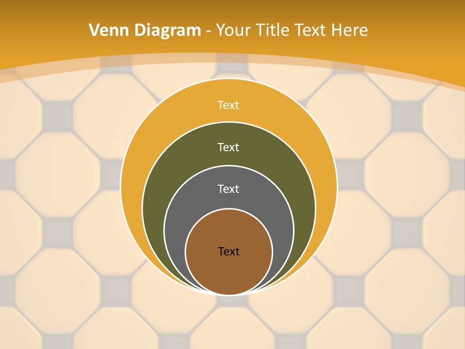 Tile Font Patterns PowerPoint Template