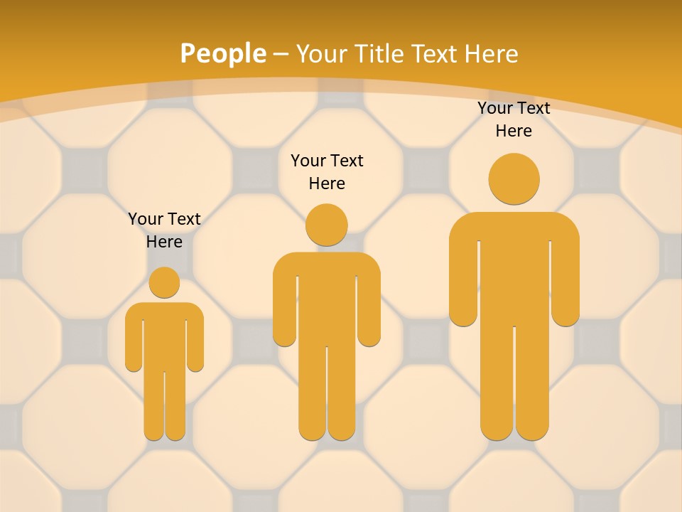 Tile Font Patterns PowerPoint Template