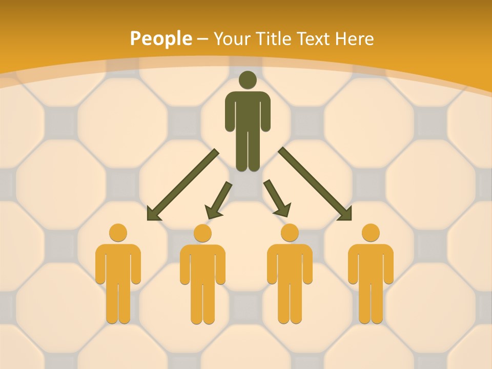 Tile Font Patterns PowerPoint Template