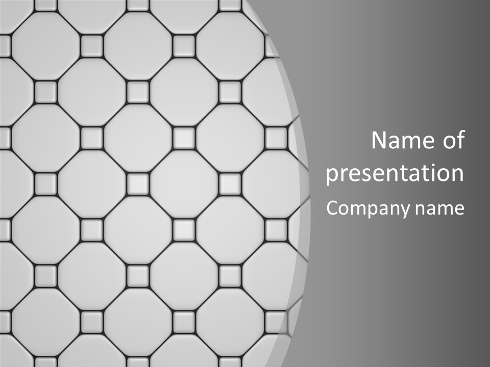 Wall Materials Trim PowerPoint Template