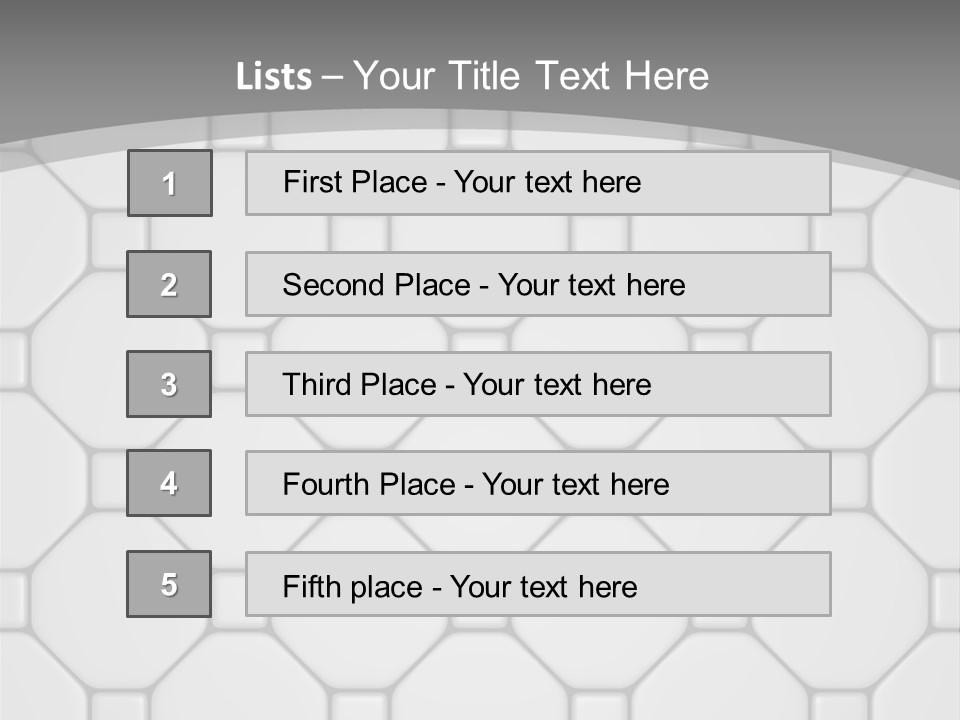 Wall Materials Trim PowerPoint Template