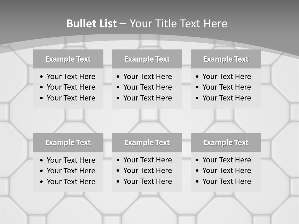 Wall Materials Trim PowerPoint Template