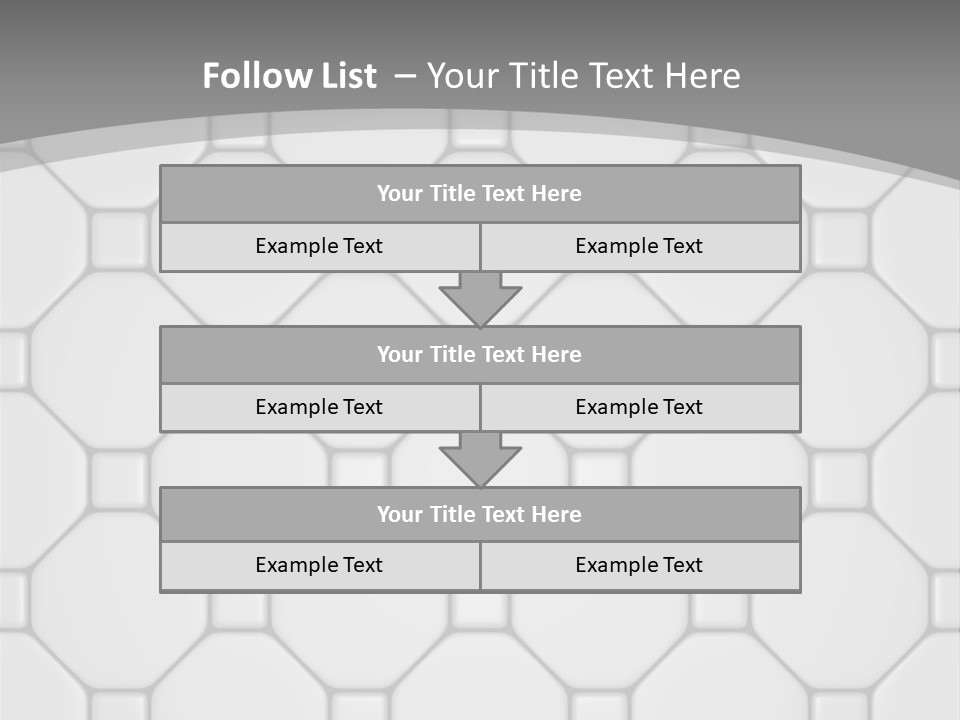 Wall Materials Trim PowerPoint Template