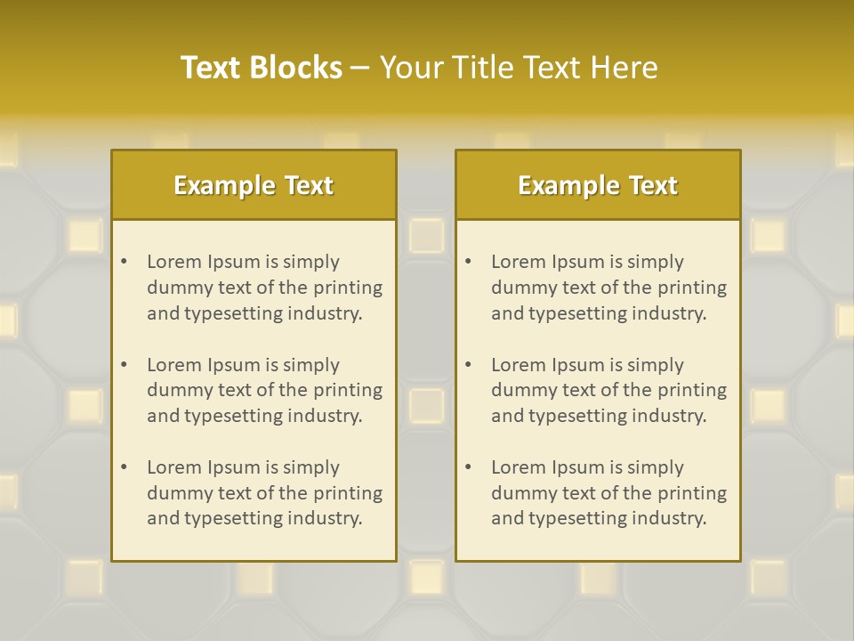 Light Faience Mosaic PowerPoint Template