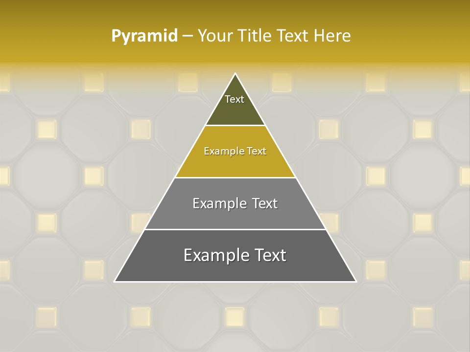 Light Faience Mosaic PowerPoint Template