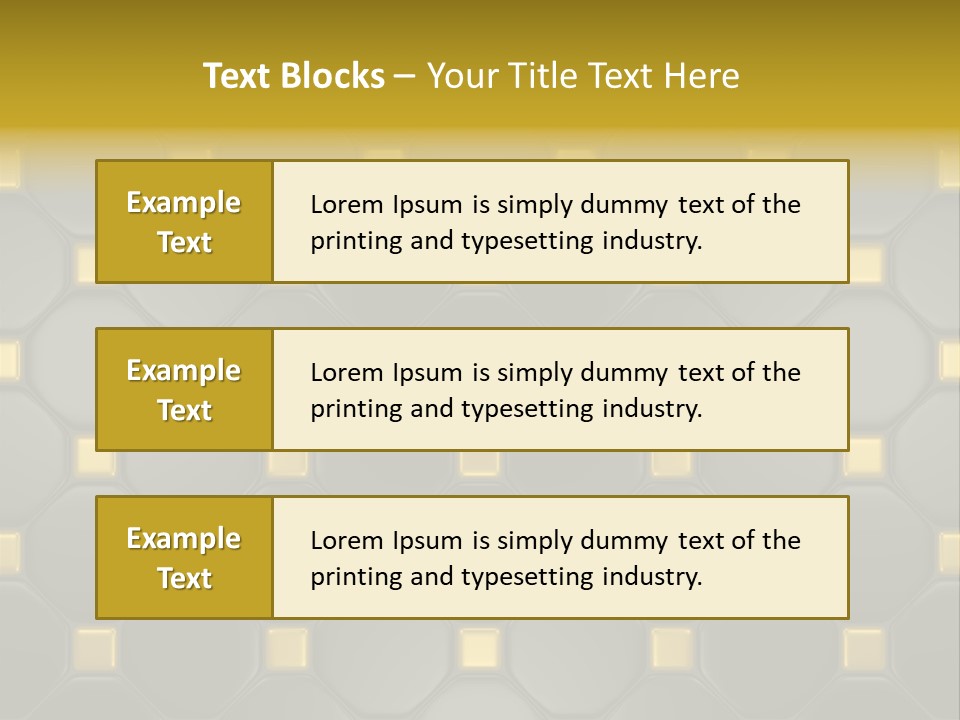 Light Faience Mosaic PowerPoint Template