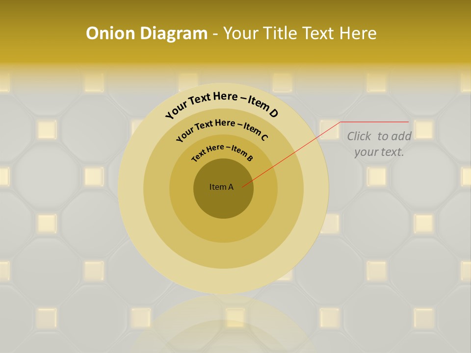 Light Faience Mosaic PowerPoint Template
