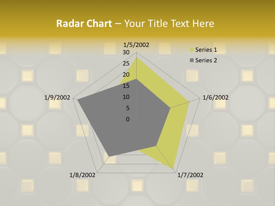 Light Faience Mosaic PowerPoint Template
