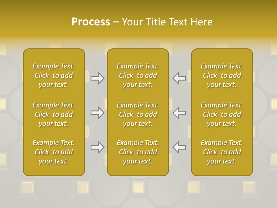 Light Faience Mosaic PowerPoint Template