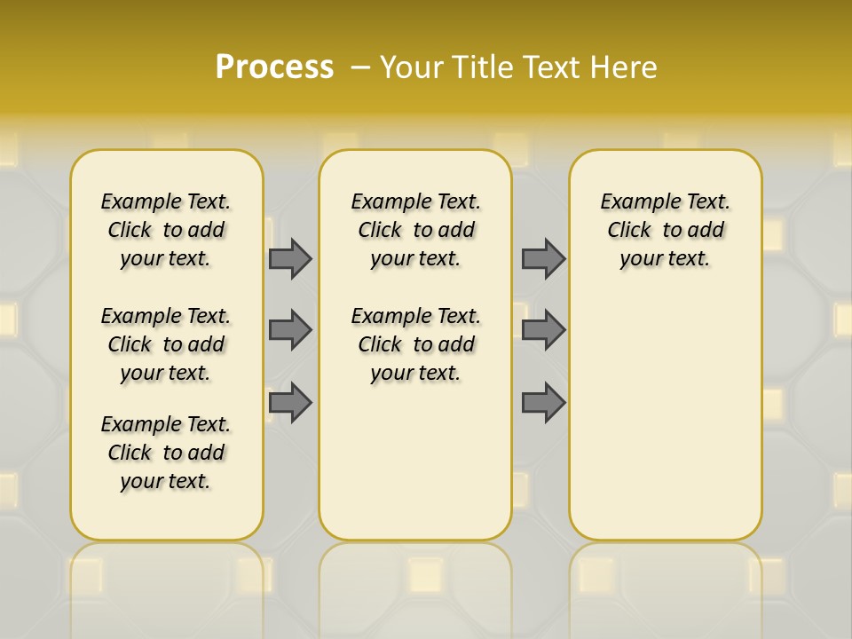 Light Faience Mosaic PowerPoint Template