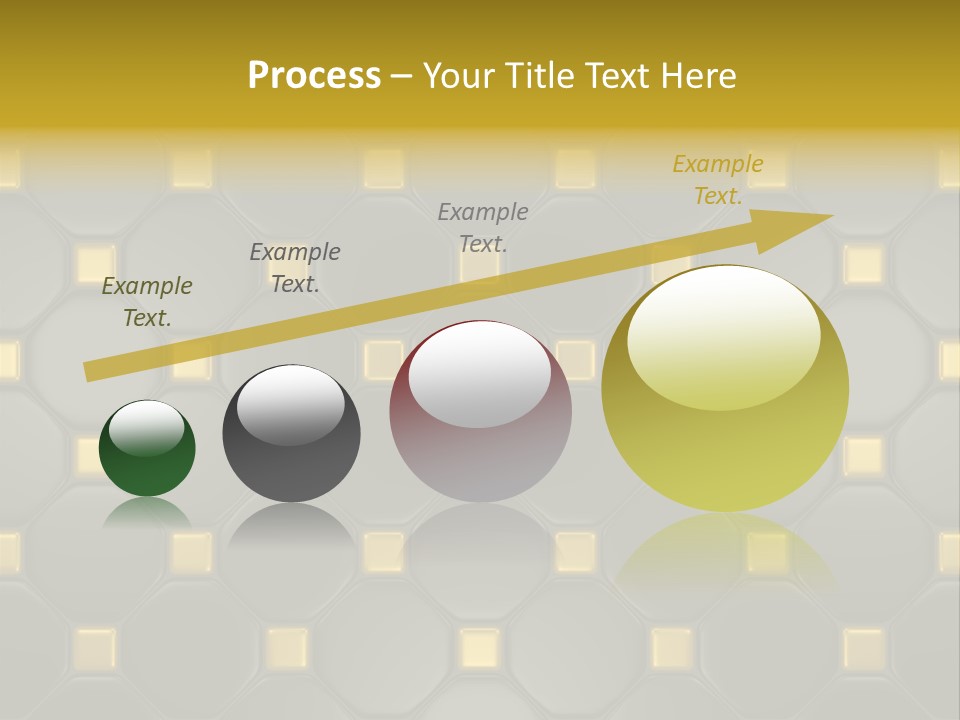 Light Faience Mosaic PowerPoint Template