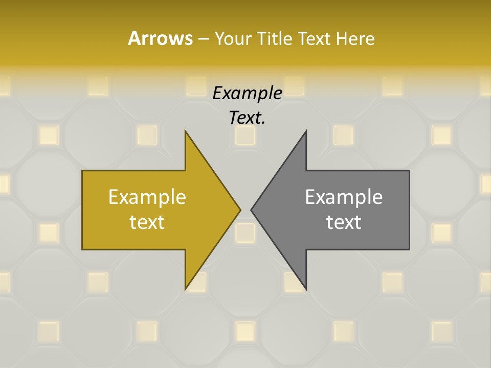 Light Faience Mosaic PowerPoint Template