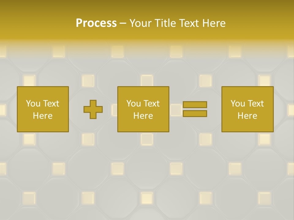 Light Faience Mosaic PowerPoint Template