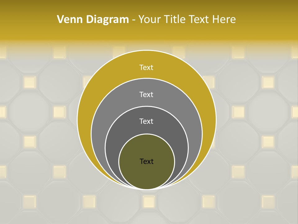Light Faience Mosaic PowerPoint Template