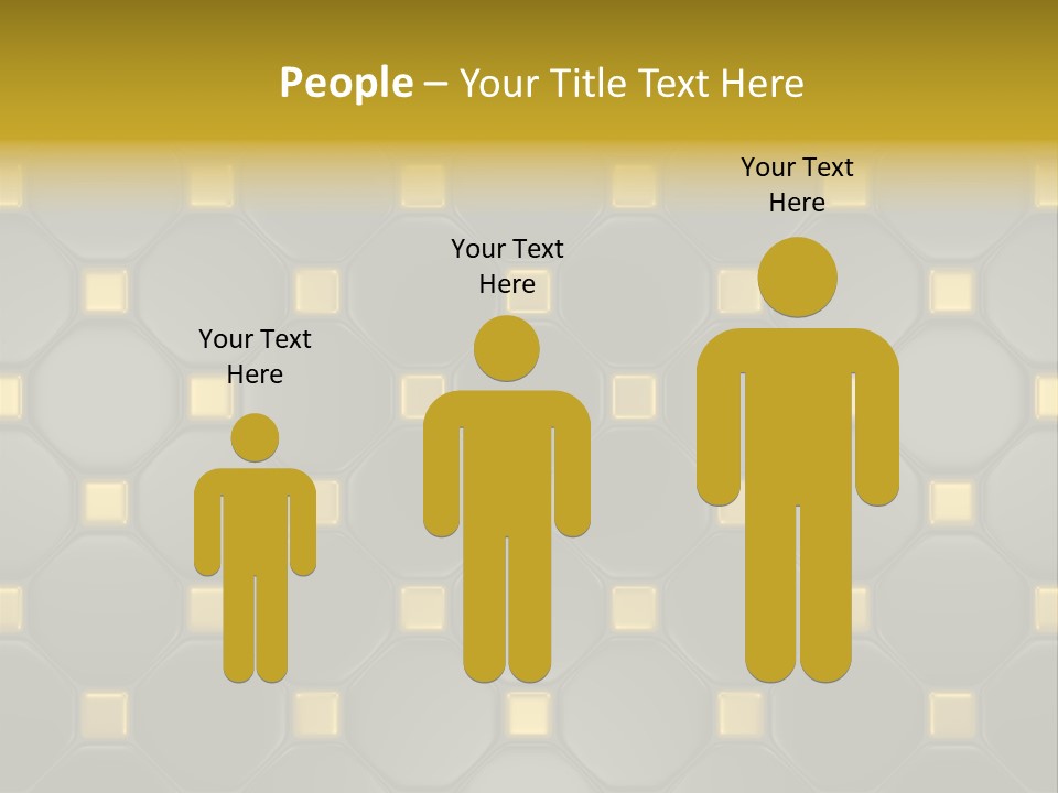 Light Faience Mosaic PowerPoint Template