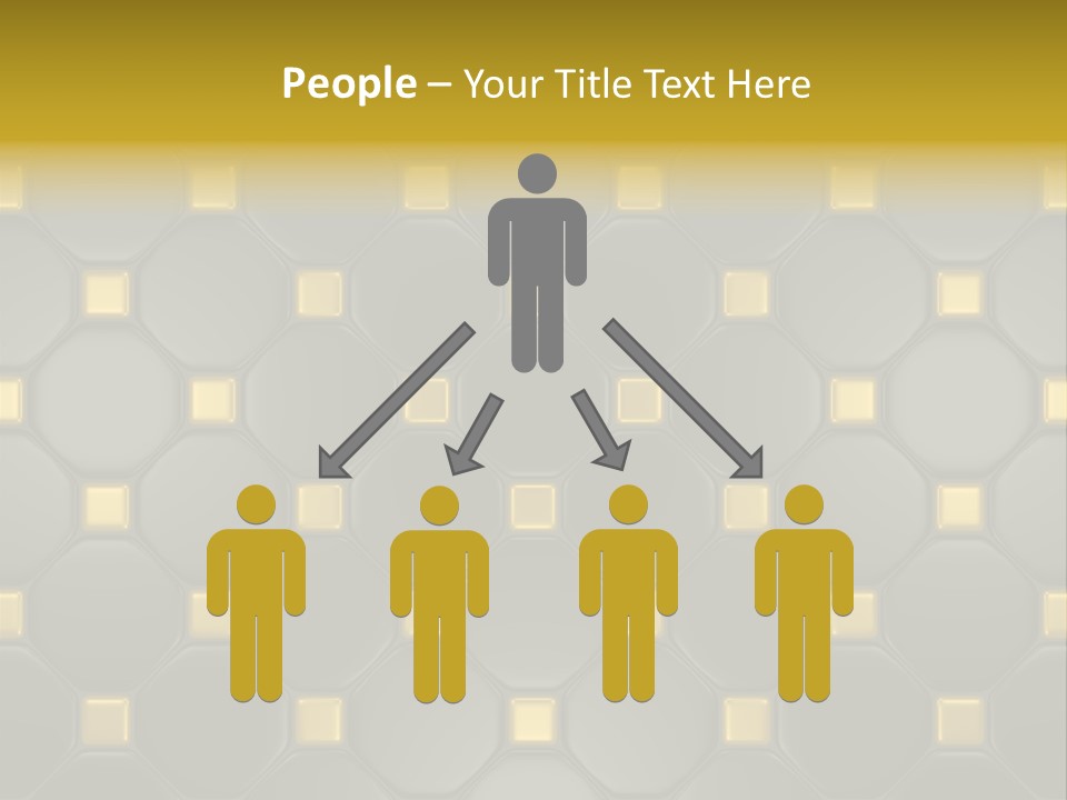 Light Faience Mosaic PowerPoint Template