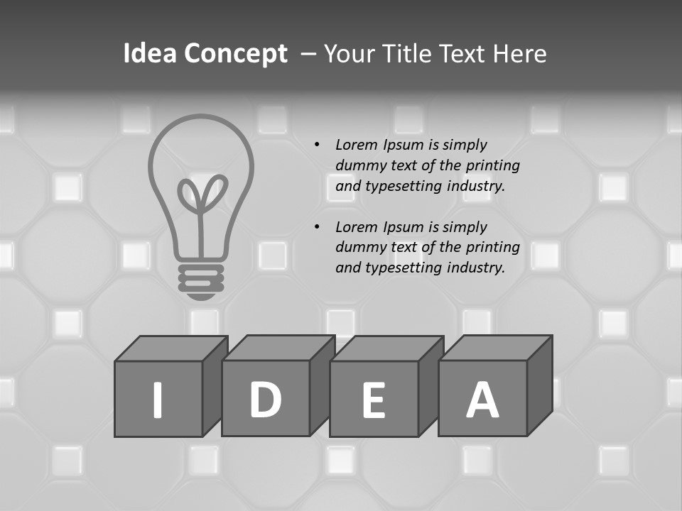 Wall Floor Wall Tiles PowerPoint Template