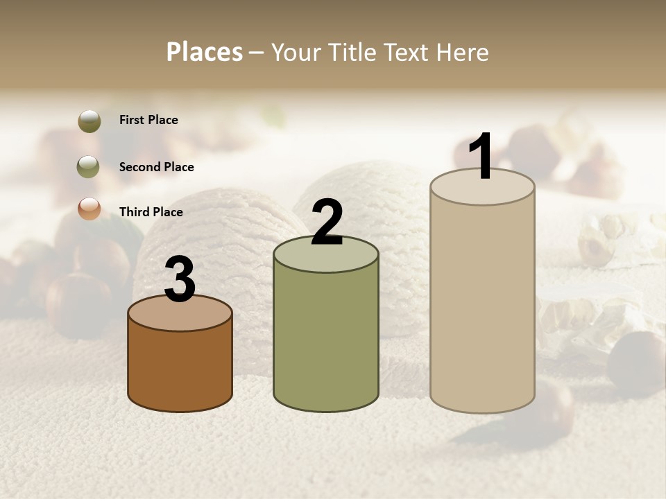 Calorie Closeup Alimento PowerPoint Template