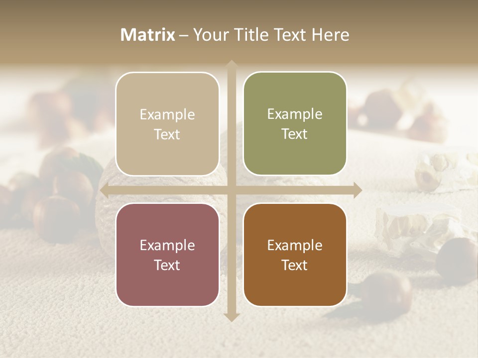 Calorie Closeup Alimento PowerPoint Template