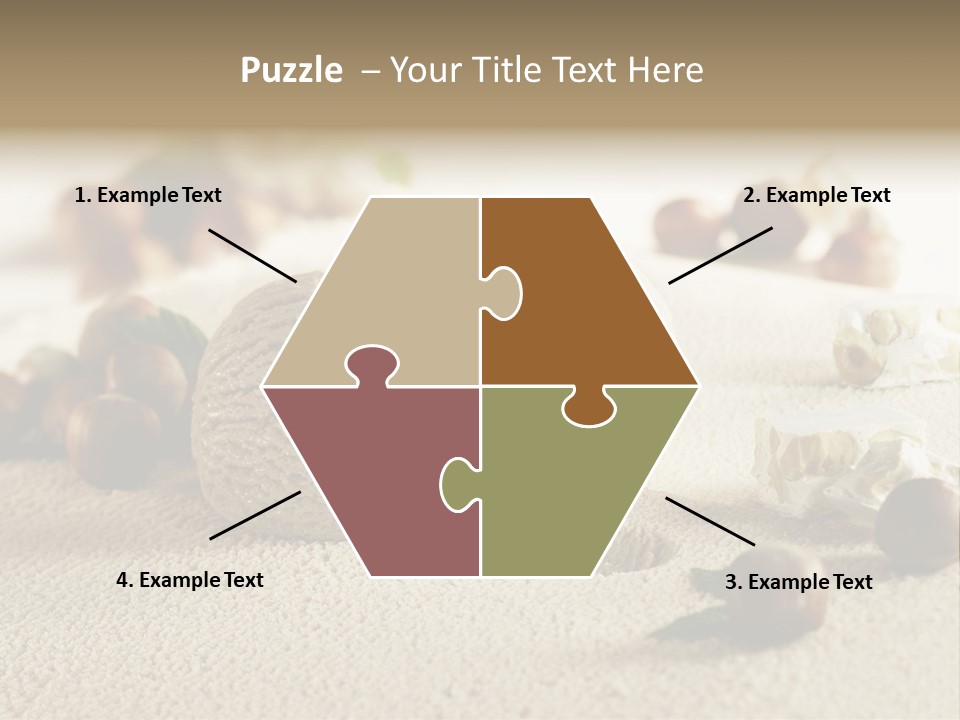 Calorie Closeup Alimento PowerPoint Template