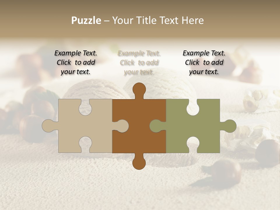 Calorie Closeup Alimento PowerPoint Template