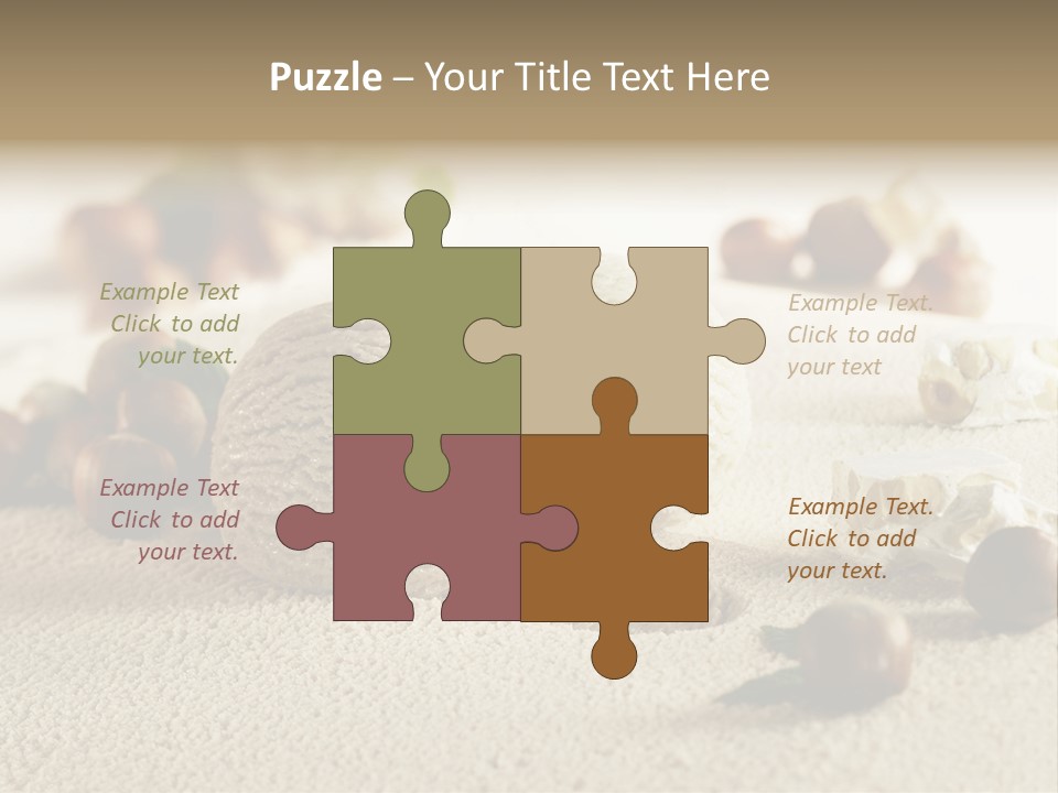 Calorie Closeup Alimento PowerPoint Template