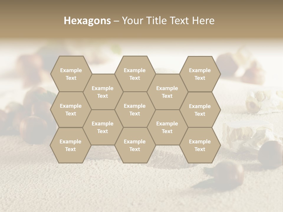 Calorie Closeup Alimento PowerPoint Template