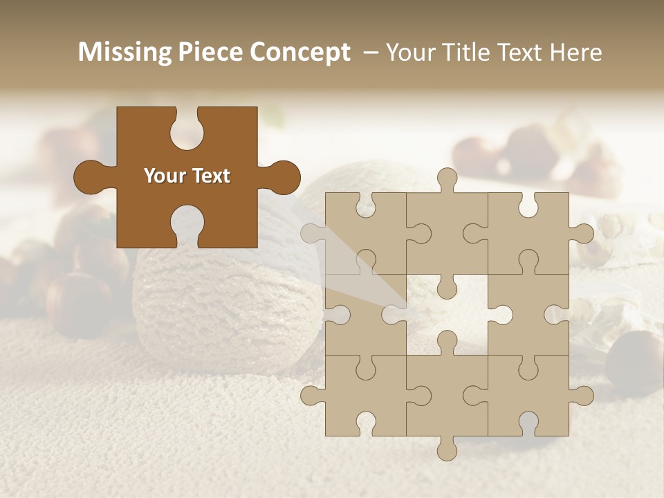 Calorie Closeup Alimento PowerPoint Template