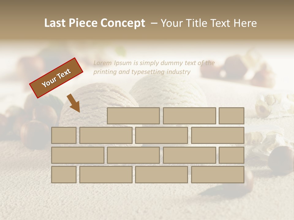 Calorie Closeup Alimento PowerPoint Template