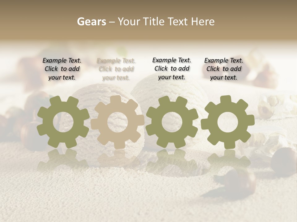 Calorie Closeup Alimento PowerPoint Template