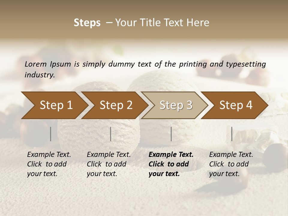 Calorie Closeup Alimento PowerPoint Template